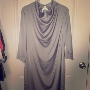 New H&M silver dress